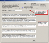 Account Plan 2008 screenshot